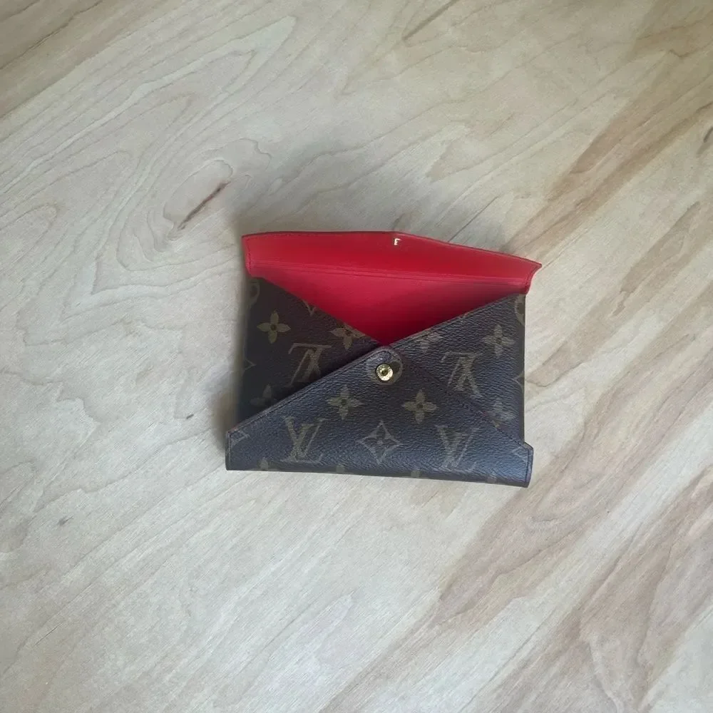 Louis Vuitton Brown and Red Pochette
